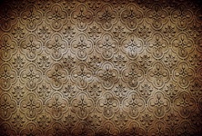 Vintage Mosaic Pattern Parchment