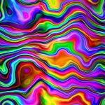 Wavy Lines Abstract Background