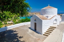 Chapelle Blanche en Grèce