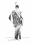 Woman Vintage 1920s Fashion