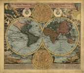 Weltkarte der Kontinente