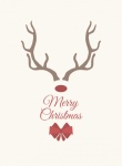 Christmas Antlers Background