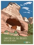 Плакат о путешествии в Колорадо