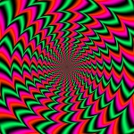 Illusion Illusion d'optique colorée