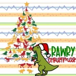 Dinosaure de Noël