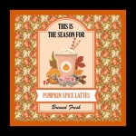 Pumpkin Spice Latte Poster