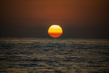 Západ slunce oceánu