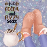 Cacao e calzini di Natale