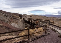 Ferrocarril de la mina Calico Ghost Town