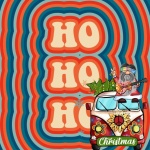 Hippie Christmas Van
