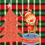 Boże Narodzenie z reniferem Rudolfem