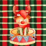 Boże Narodzenie z reniferem Rudolfem