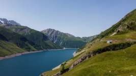 Lake, Mountain Landscape