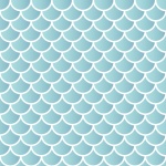 Mermaid Scales Pattern Background