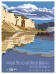 Montana-Reise-Plakat