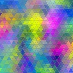 Mosaic pattern background colorful