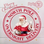 North Pole Delivery Sign
