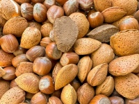 Nuts Mixture Background