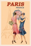 Cartaz de viagem de Paris França