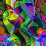Pattern, background, kaleidoscope