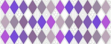 Rhombus Pattern Banner Background