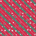 Stars Stripes Christmas Pattern