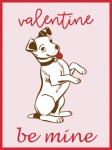 Valentine Dog Card
