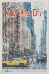 Vintage reseaffisch New York