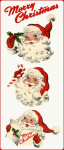 Świąteczny Mikołaj clipart