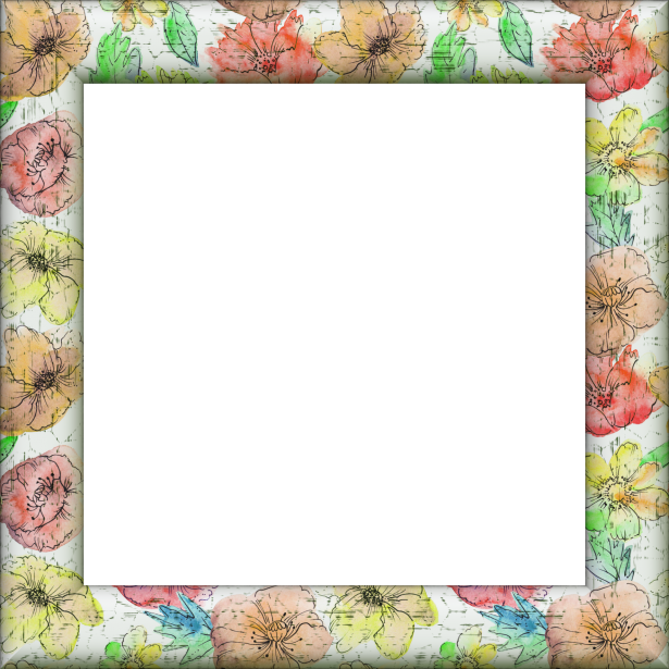 Frame Flowers Design Clipart Free Stock Photo - Public Domain Pictures