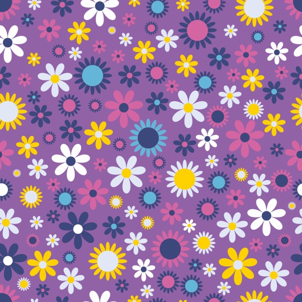 Vintage Floral Pattern Background Free Stock Photo - Public Domain Pictures