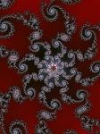 Spirală fractală abstractă