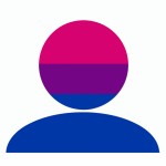 Profilový obrázek bisexuální vlajky