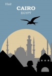 Reiseplakat Kairo Ägypten