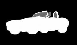 Clipart, silhouette white, car