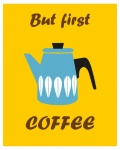 Kaffee Poster Retro Cathrineholm