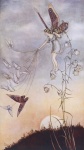 Fairy Butterflies Vintage Art