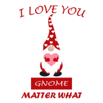 Gnome Cute Valentine Humor