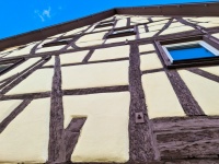 Half Timbered House Detail