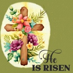 He is risen jesus easter