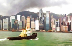 Port holowników w Hongkongu