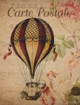 Vintage hete luchtballon