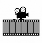 Illustration von Kino und Film