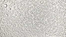 Gotas de lluvia en una ventana