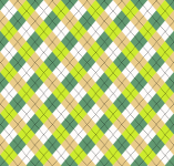 Plaid rhombus checkered pattern
