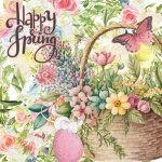 Spring Basket And Mouse