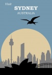 Poster de călătorie Sydney Australia