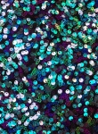 Turquoise Green Sequins Background