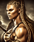 Viking Warrior Woman