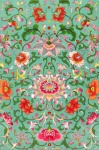 Vintage floral pattern background